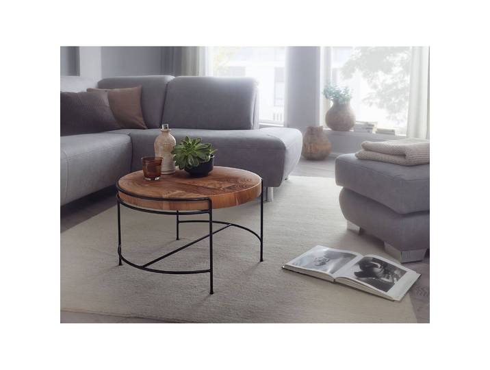 Couchtisch Cabarita Ø 62cm Braun