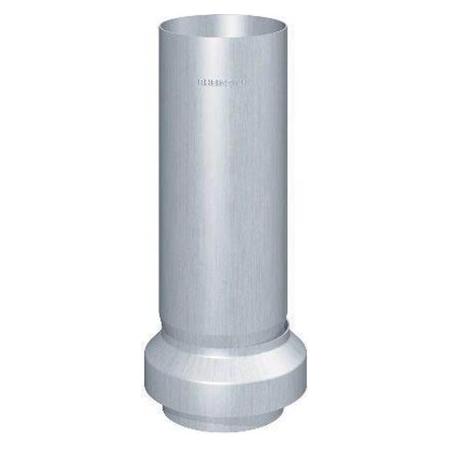 Rheinzink skydestykke med brndkrave 76/116 mm (1134905)