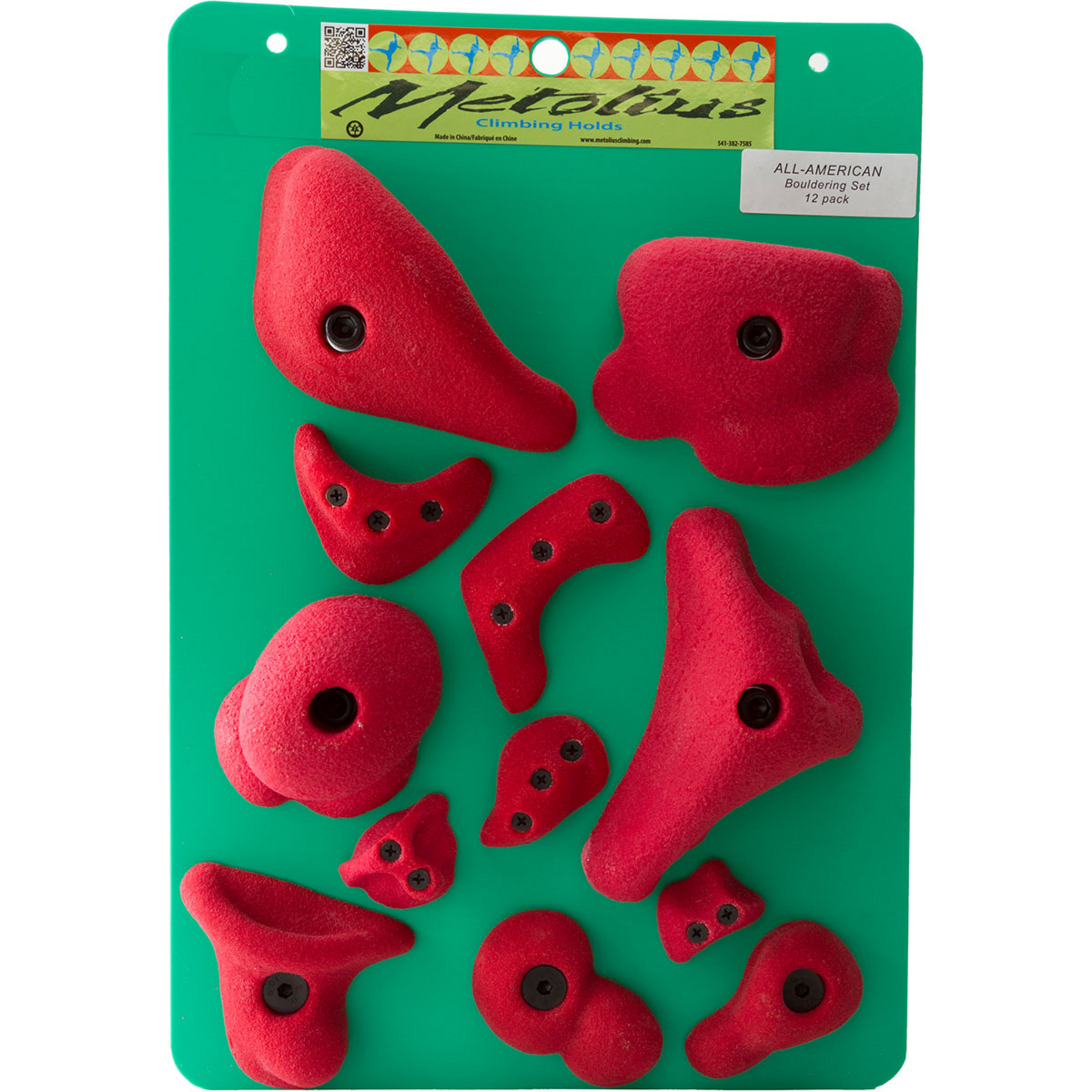 Metolius Bouldering Klettergriff Set Klettergriffe all american Training & Fitness