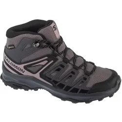 Salomon, Damen, Wanderschuhe, Damen Extregra MID Gore-TEX, vielseitige Wanderschuhe für Komfort, ideal für Wanderungen bei (39), Grau, Schwarz