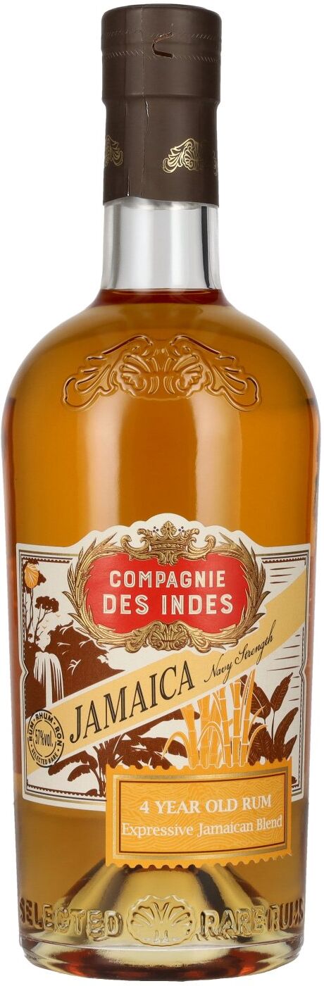 Compagnie des Indes NAVY STRENGTH Jamaica 4 Year Old Rum 57% Vol. 0,7l