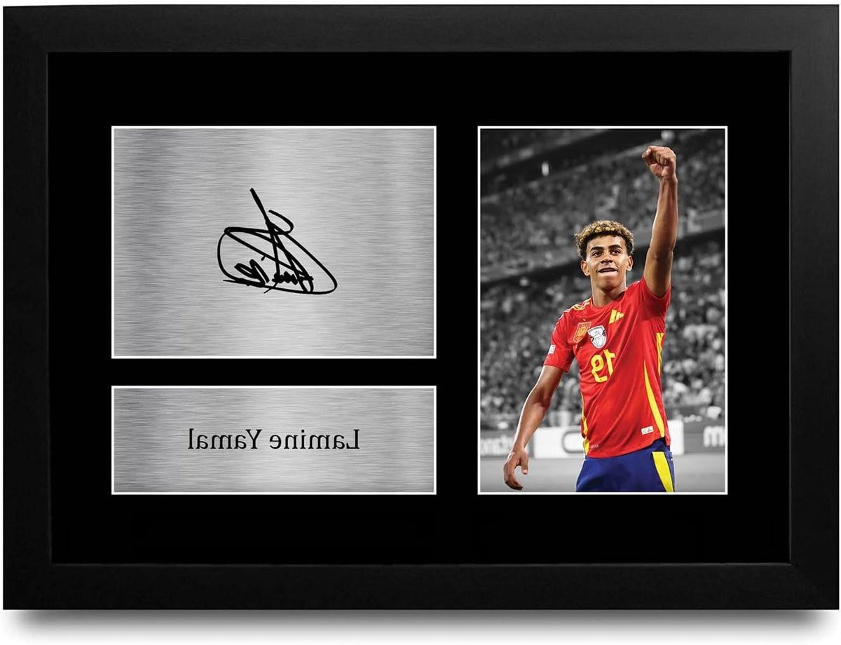 Ingelijste Foto Fan Merchandise A4 Zwart