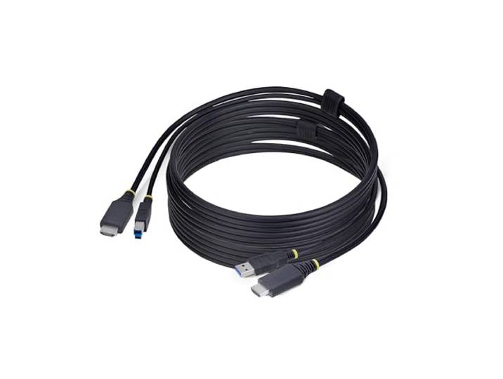 StarTech 3m HDMI en USB 5Gbps KVM-kabel, 4K 60Hz, HDR10 (HU12210-KVM-CABLE)