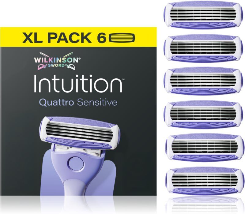 Wilkinson Sword Intuition Quattro Sensitive tête de rechange