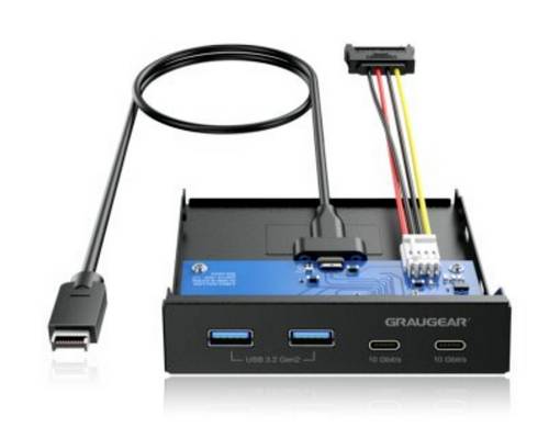 GrauGear G-MP02 Gehäuse-Komponente Schwarz