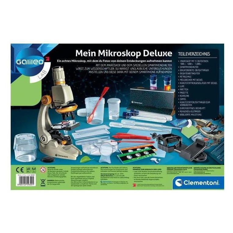 Clementoni Mein Mikroskop Deluxe (59349)