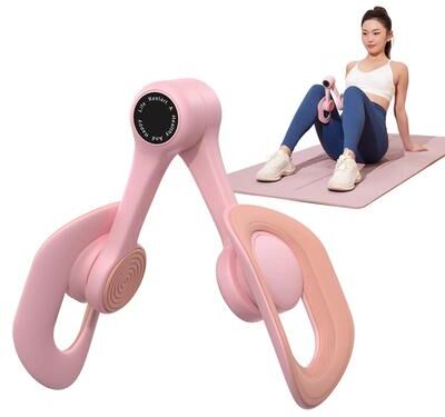 StayWell Thigh Trainer Pelvic Floor Muscle Trainer, Inner Thigh Exercise & Buttocks Strengthening Device pink