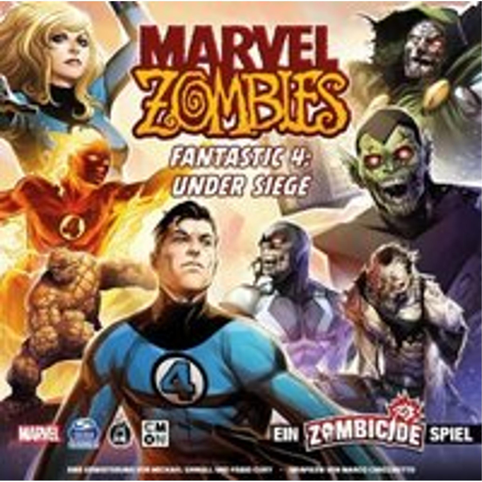 CMON Marvel Zombies - Fantastic 4 Onder Beschieting uitbreiding