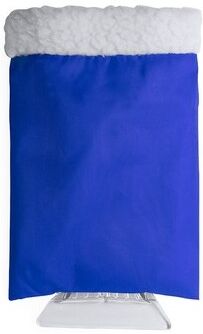 Gratte-glace publicitaire Dasha polyester bleu