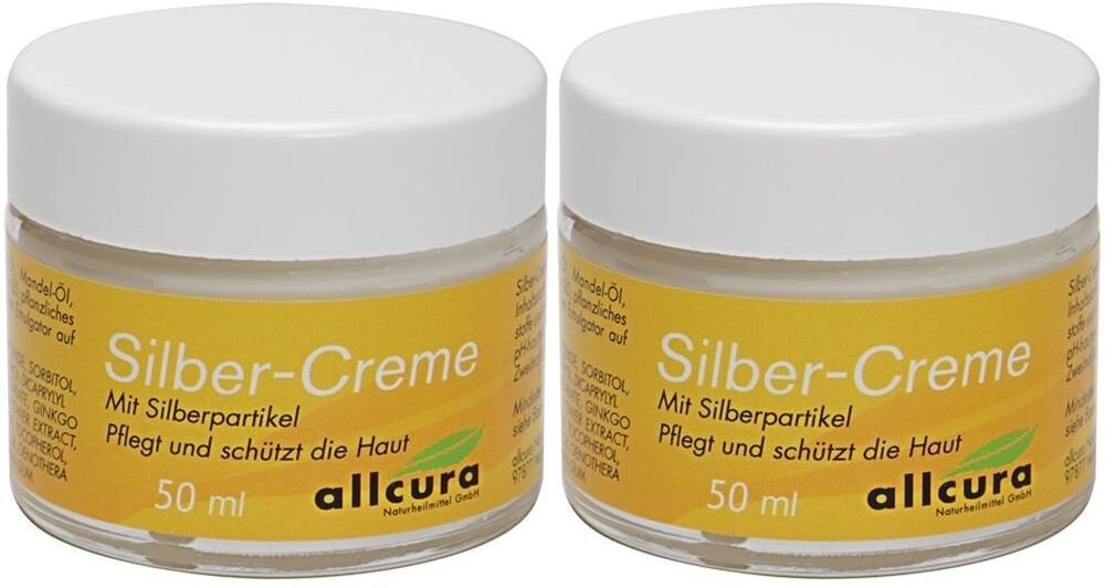 allcura Silbercreme 2x 2x50 ml Creme