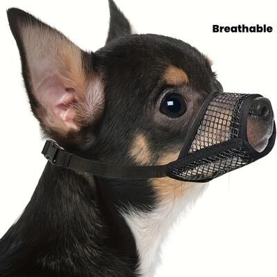 Uplift Essentials Mesh Dog Muzzle For Short Snout Small And Medium Dogs s