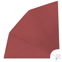 vidaXL Faltbare seitliche Balkonmarkise Terrakotta 210 x 210 cm Modell Soleil Equinoxe Prime