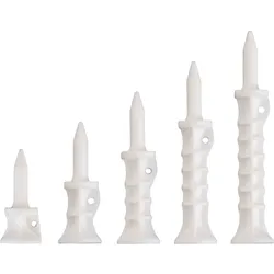SpineTee Stufentee Par verschiedene Längen 10er-Pack, weiss