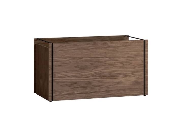 MOEBE Boîte de rangement Moebe Smoked oak-black