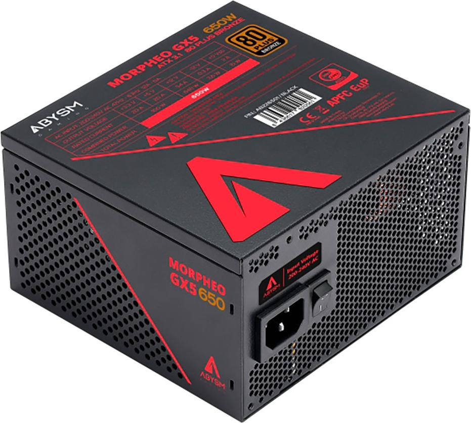 ABYSM MORPHEO GX5 Actieve Voeding, 650 W, 200 - 240 V