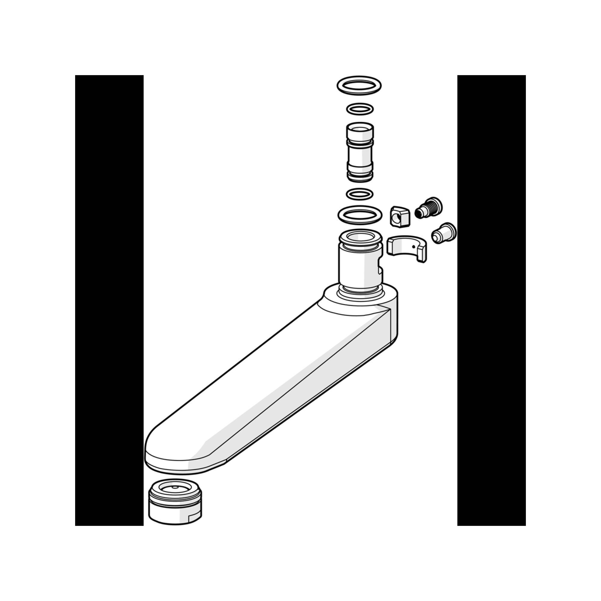 Hansa Auslauf 145mm (59911380)