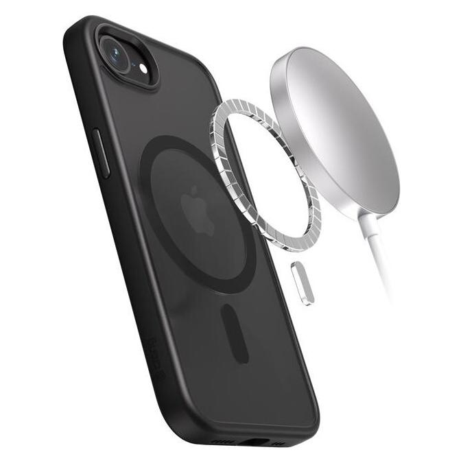 Crong Hybrid Frost MAG (Apple iPhone 16e, Apple iPhone 17e) (CRGHFMIPSE4BLK)