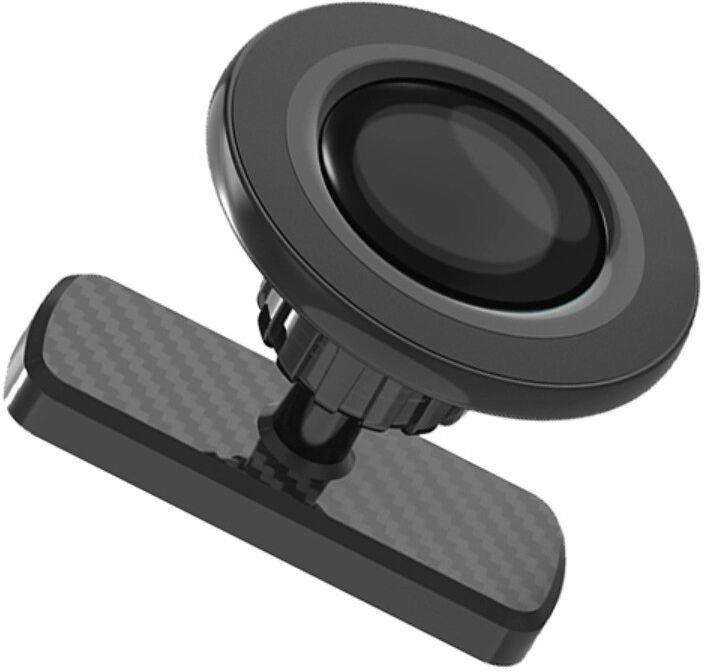 INF Beidseitige magnetische Handyhalterung mit 360-Grad-Drehung und Magnetplatte Schwarz
