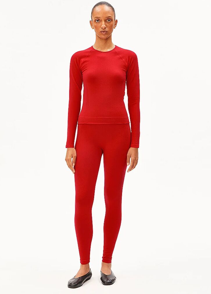 ARMEDANGELS Damen Shirt Seamless rot   L W