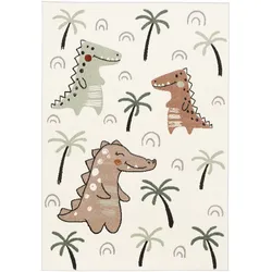 Pergamon, Kinderteppich, Kinder Teppich Softstar Kids Lustige Dinos