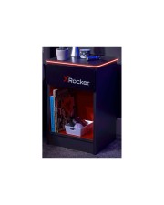 XRocker Gaming Nachttisch LED Beleuchtung/grau-rot Schwarz Rot (2022026)