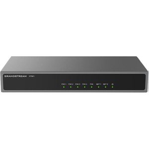Grandstream HT841 VoIP-Telefonadapter, 1 FXS- und 4 FXO-Ports, 3 SIP-Profile, NAT-Router