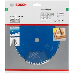 Bosch HM-Sägeblatt 165x2,6x30 Z48 2608644027 Expert for Wood für Handkreissägen