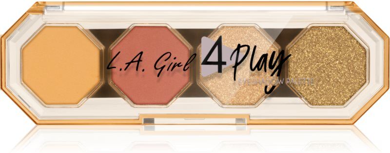 L.A. Girl Cosmetics 4 Play eyeshadow palette shade Juicy 3.2 g