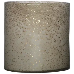 Teelichthalter (DH 15x15 cm) - beige - DH 15x15 cm