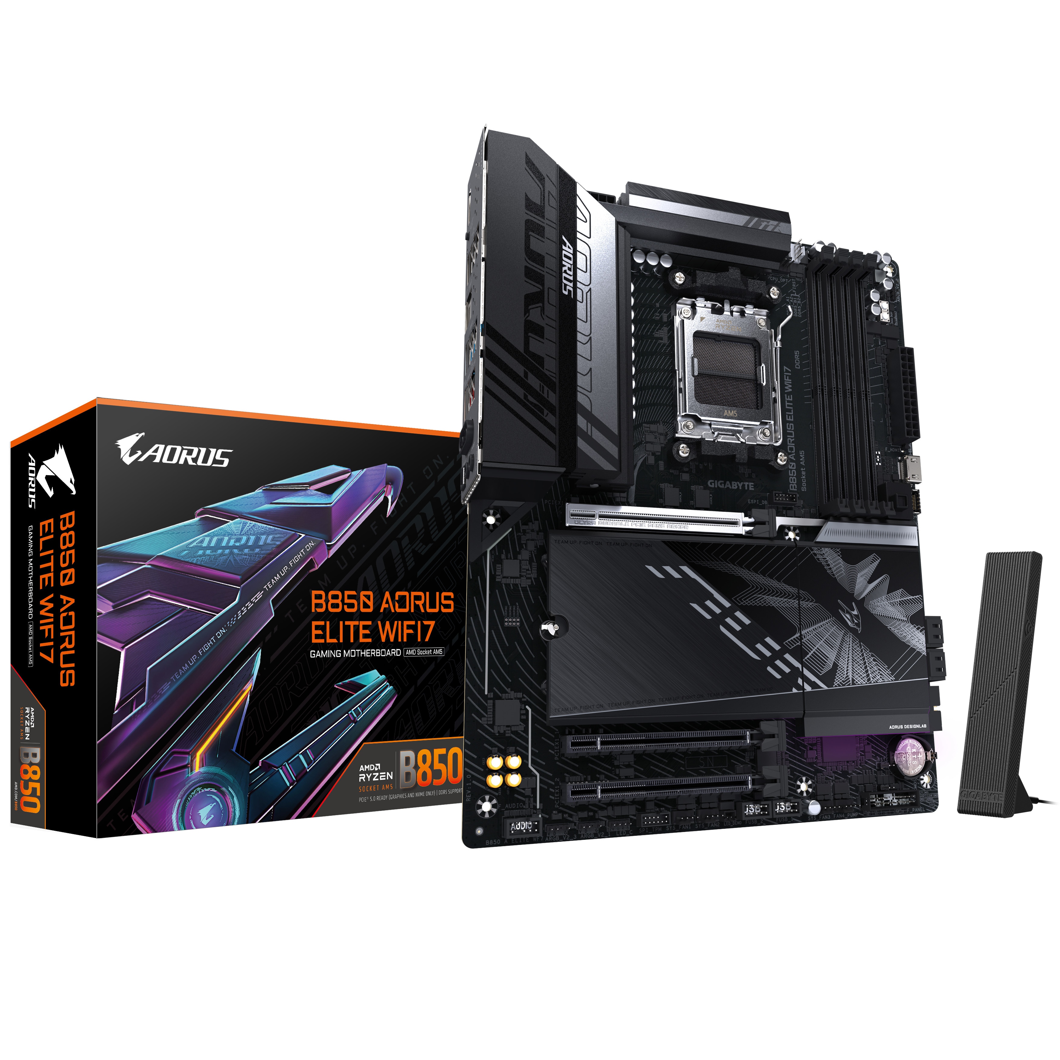 Gigabyte AORUS B850 ELITE WIFI7 ATX Mainboard Sockel AM5 WIFI7/DP B850 A ELITE WF7