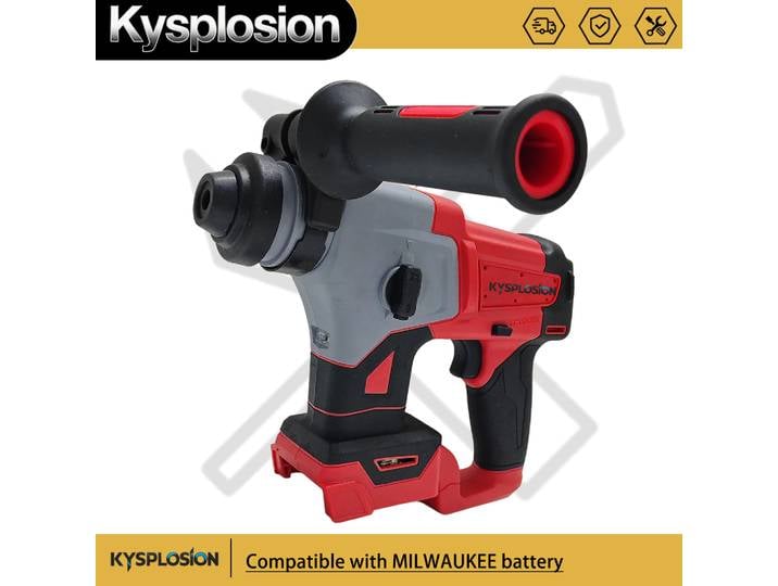 Marteau perforateur rotatif sans balais pour batterie Milwaukee M18, marteaux à percussion électriques sans fil, outils électriques SDS PLUS rechargeables