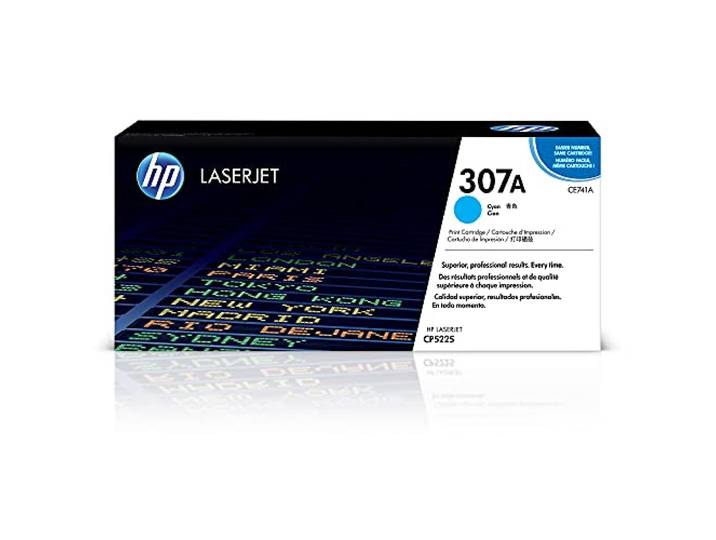 HP CE741A Cartouche de toner 1 x Cyan 7 300 pages