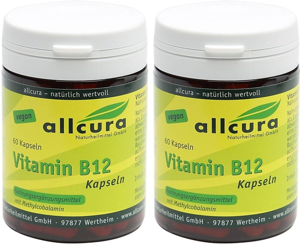 allcura Vitamin B12 Kapseln 2x 2x60 St