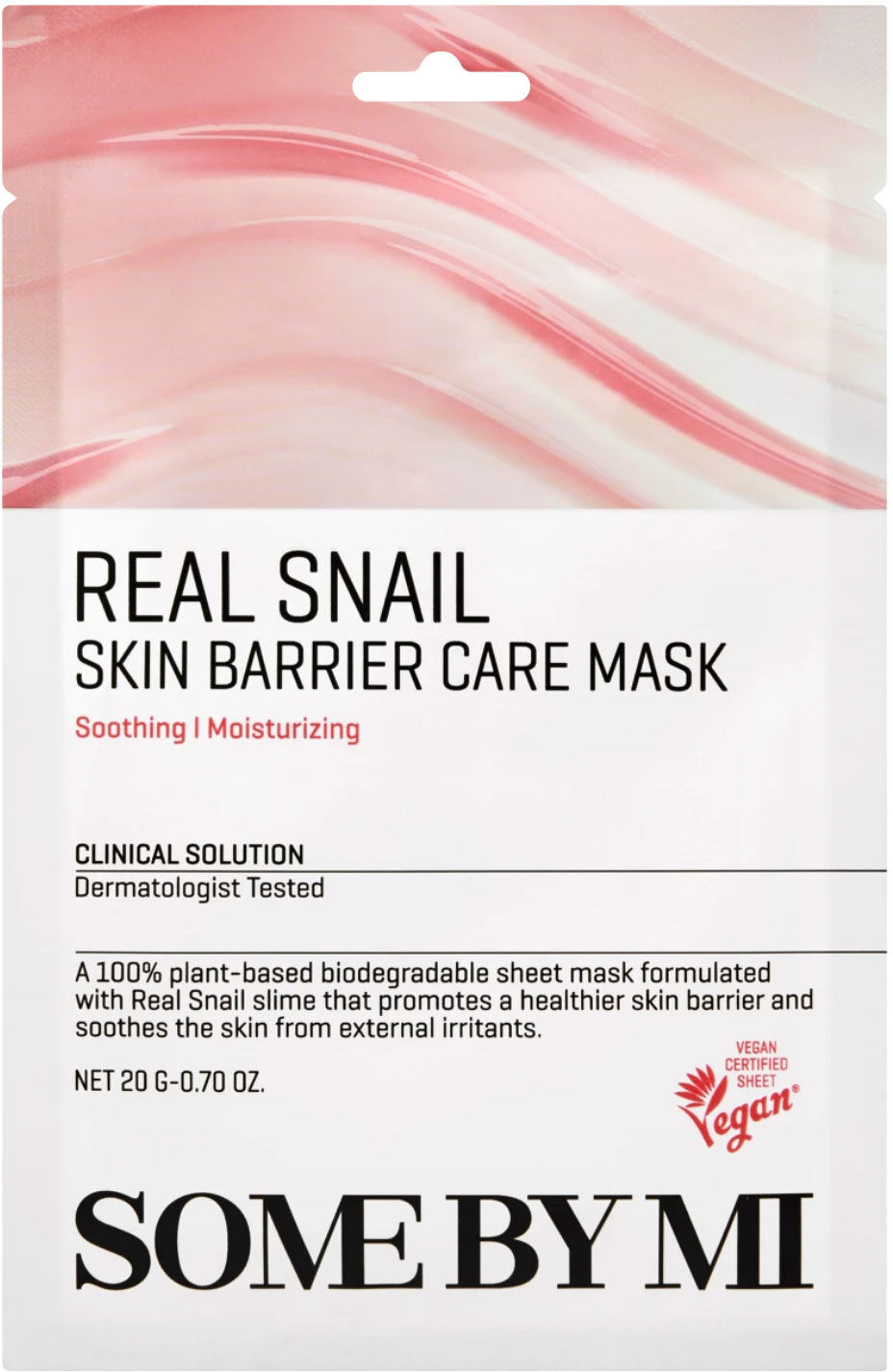 SOME BY MI Real Snail Skin Barrier Care Sheet Mask 20g