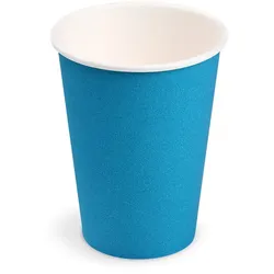 Pappbecher (FSC Mix/PE) hellblau Ø74mm 240ml
