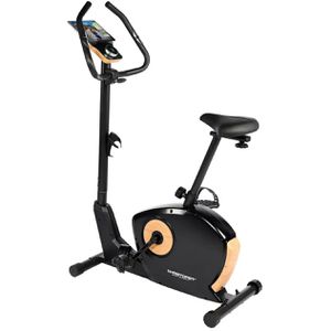 Christopeit Ergometer ET 3.1, 7 kg Schwungmasse, Upright-Bike, mit Bluetooth & Pulsmesser, 32-stufiger Magnetwiderstand