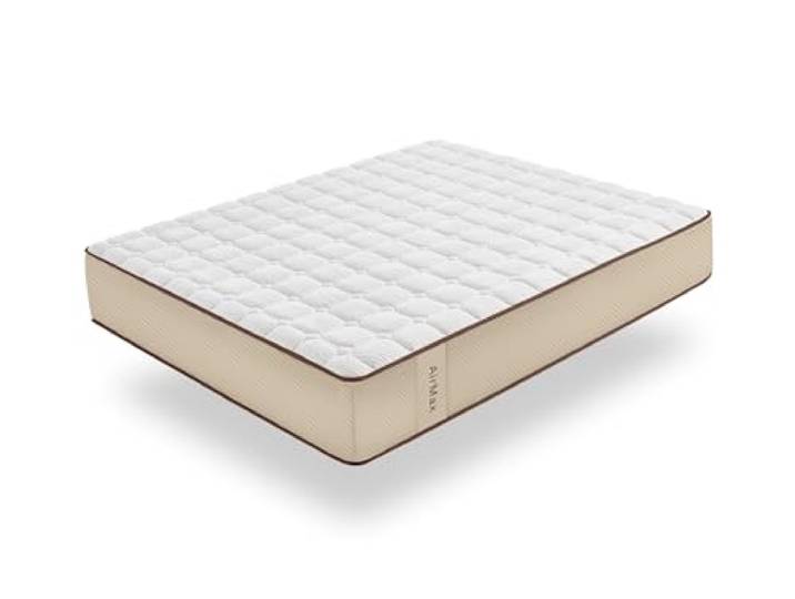 Moonia Air Max Matratze Multizonen-Komfortmatratzen Pression Care System Duo-System Technologie Braun 140 x 200 cm