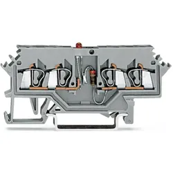 Wago LED-Klemme 5 mm Zugfeder Belegung: L Grau 280-624/281-434 100 St., Automatisierung