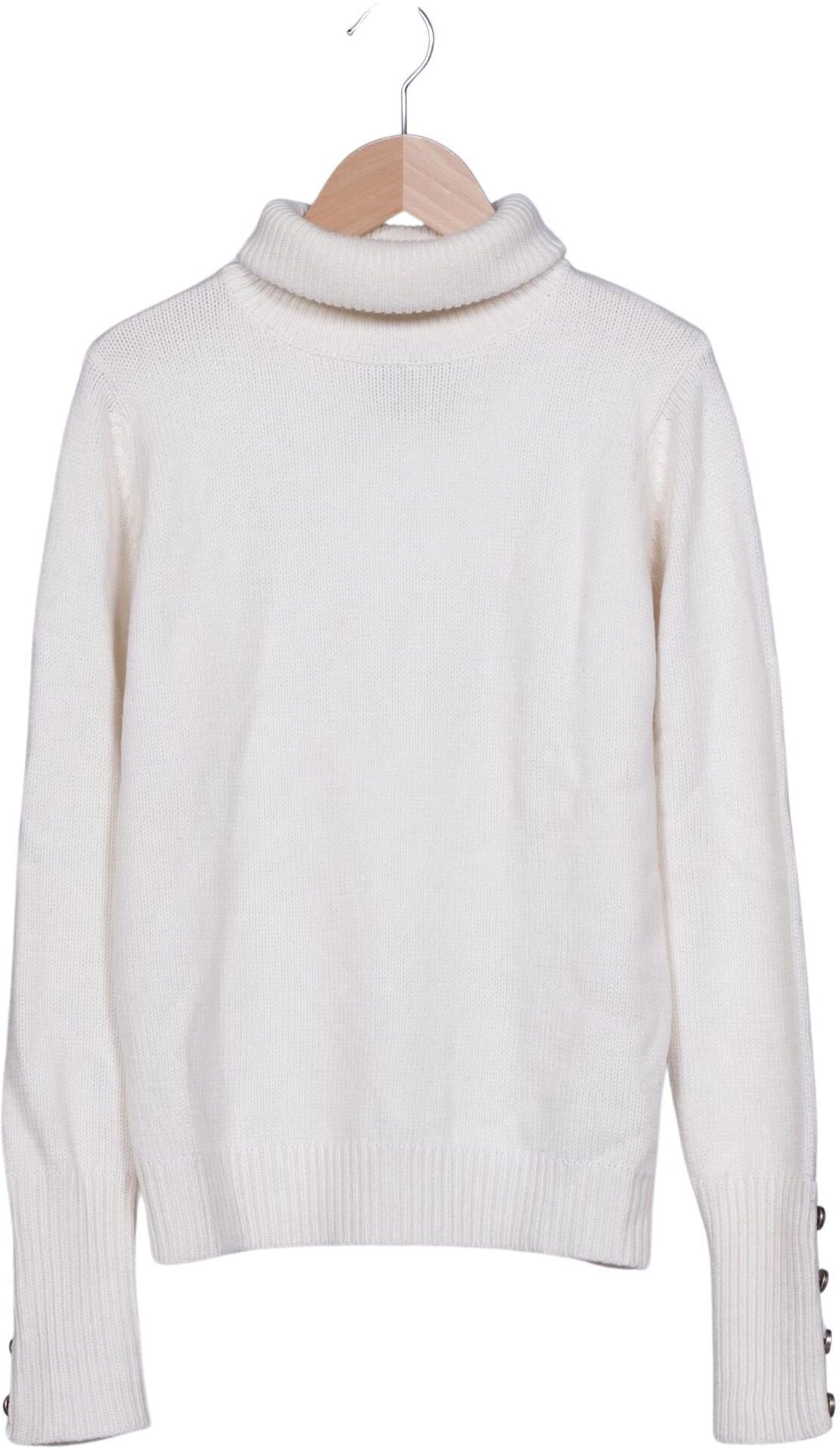 Zara Damen Pullover, Cremeweiß, Gr. M, Angorawolle / Synthetik - Second Hand