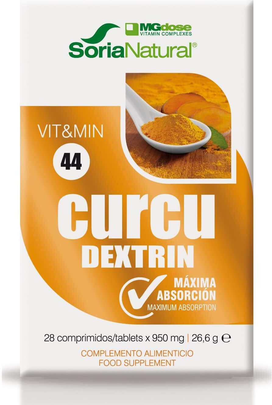 Soria Natural Vit&Min 44 Curcu Dextrin Mgdose 28 Comp.