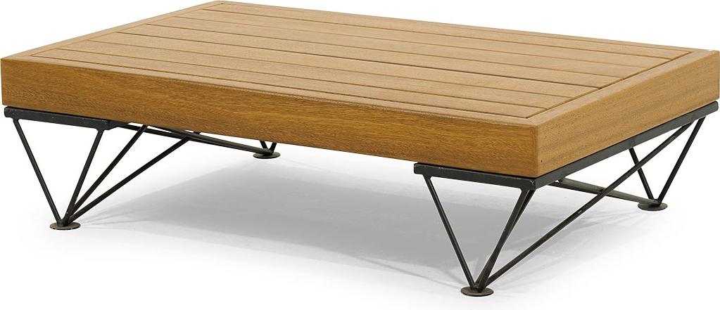 Schicker Holztisch Outdoor Möbel Gartentisch Edler Kaffeetisch