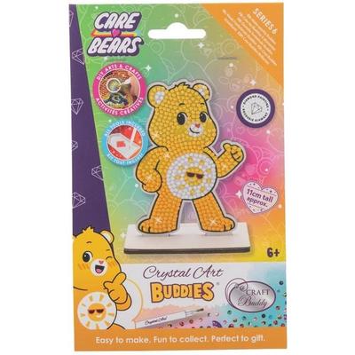 Craft Buddy CAFGR-32CBC059 - Crystal Art Buddies, Care Bears, Funshine Bear, gelb, Serie 6, Diamond Painting