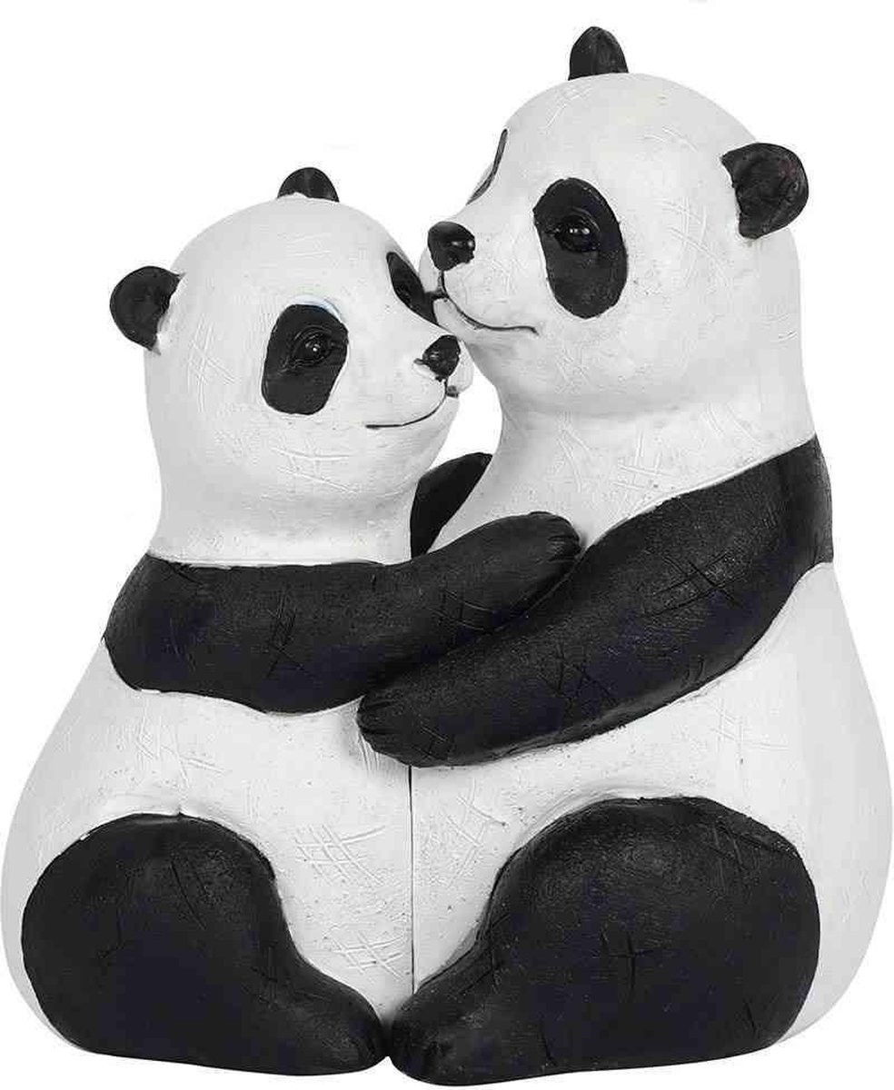 Something Different Beeld Panda Couple Wit/Zwart