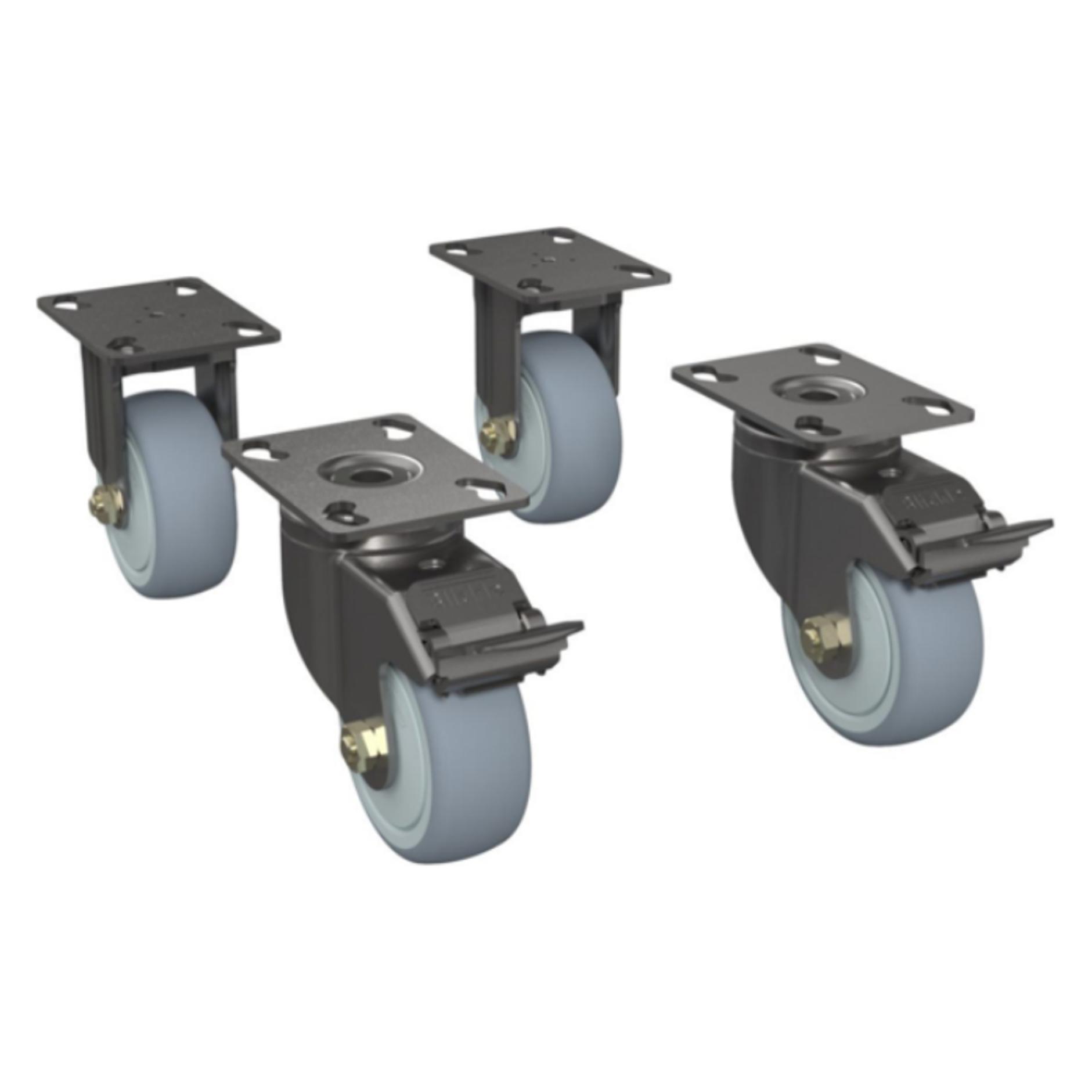 Zebra Lenkrollen, 4 Stk. (CS-RAC-WHEEL)