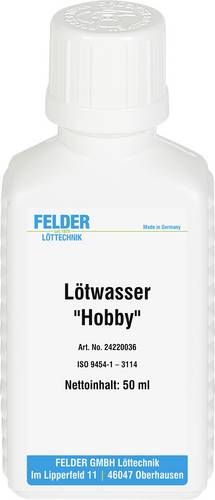 Felder "Hobby" Lötwasser Inhalt 1 St. F-SW 21