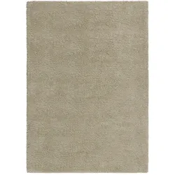 TEPPICH LYNE, einfarbig, Beige, 140 x 200 cm