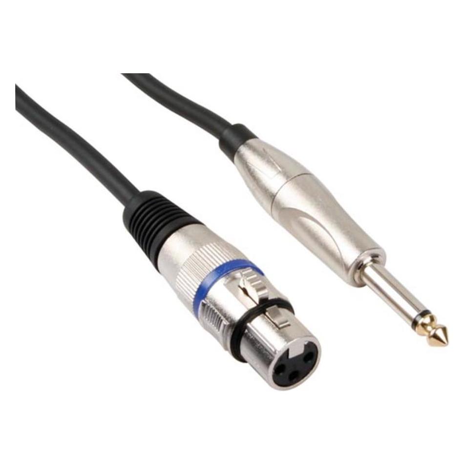 HQ Power Pac110 (3 m, 6.3mm Klinkenkabel, XLR Kabel) (PAC110)