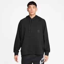 NIKE Dri-FIT Fleece Oversize Fitness Hoodie Herren 010 - black/black M