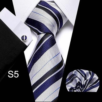 Professionelle formelle Kleidung Business Krawatten Bekleidungszubehör Business Mode Hemden Herren Krawatten Sets Valentinstagsgeschenk für ihn