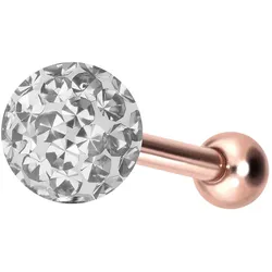Titan Ohrpiercing mit Innengewinde EPOXY-KUGEL